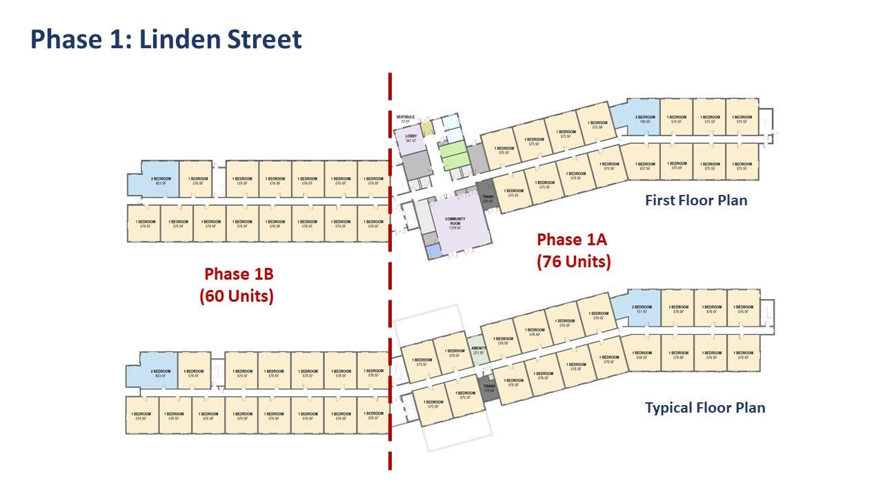 First & Typical Floor Plans